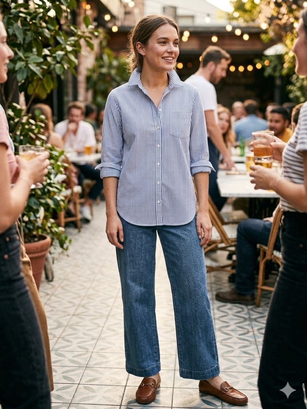 J.Crew Paperbag Waist Wide-Leg Denim Jeans Medium Wash Size 25